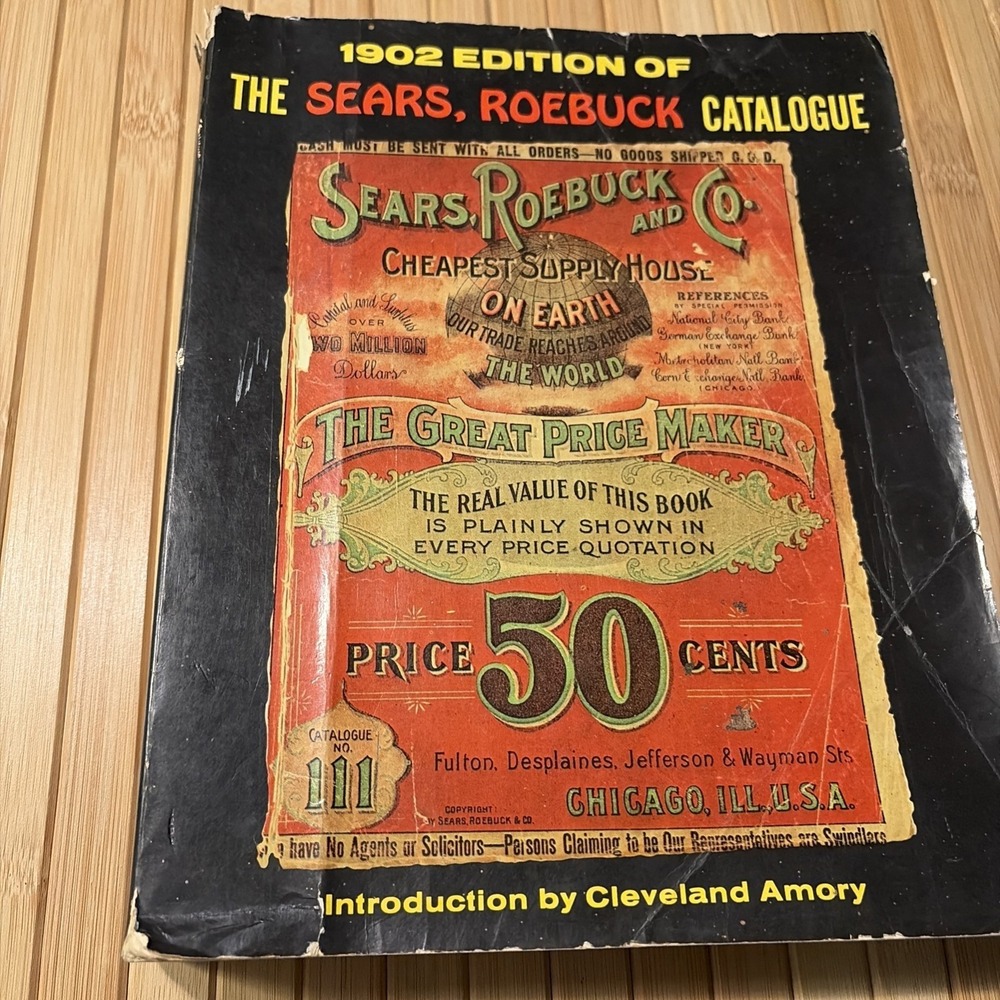 1902 Sears Roebuck Catalogue - Paperback‎ Intro To Cleveland Amory